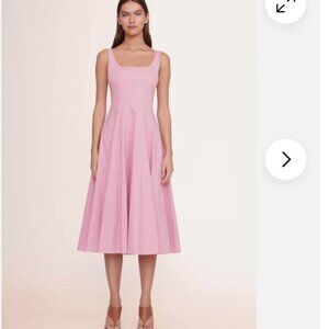 NWT Staud Wells Dress in ROSEBUD size 2 brand new